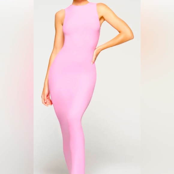 SKIMS Dresses & Skirts - NWT SKIMS SOFT LOUNGE SLEEVELESS LONG DRESS